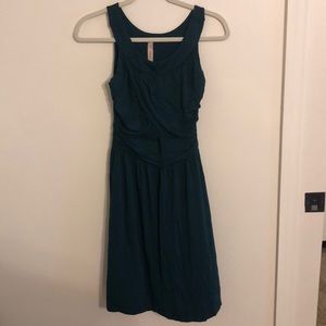 Gilli sleeveless dress- dark green